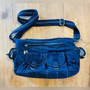 Travelon Navy Blue Crossbody Purse